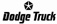 Dodge Truck Icon