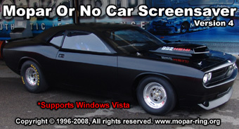 Mopar Or No Car Screensaver Version 4.0