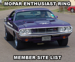 Mopar Enthusiast Ring Member Liat