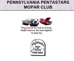 Pennsylvania Pentastars Car Club