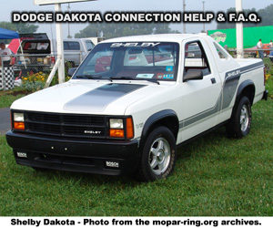 Dodge Dakota Help